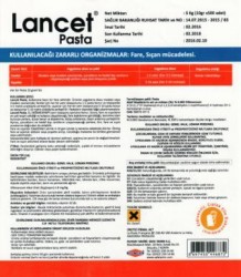 Lancet Pasta Fare Zehiri 1 KG - Thumbnail