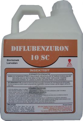 Diflubenzuron 10 SC Sivrisinek Karasinek Larvasit İlacı