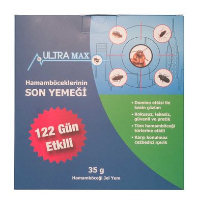 Ultra Max Hamamböceği Jeli 35 Gr